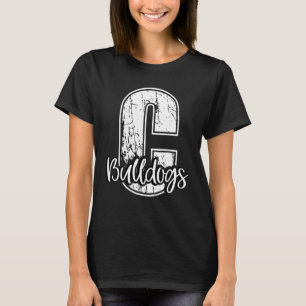 Camiseta Big C Bulls School Sports Fan Team Spirit Masco