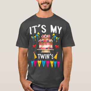 Camiseta Big Cake Balloon Feliz Por Mim Pai Mãe São Meus Gê