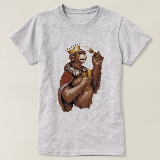 Camiseta Big Chimpin' (Frente do Design)