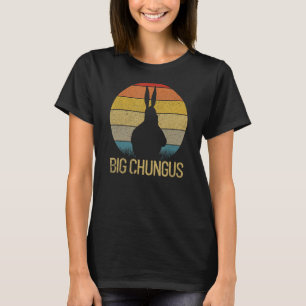 Camiseta Big Chungus Retro Sunset Vintage Dank Memória Big