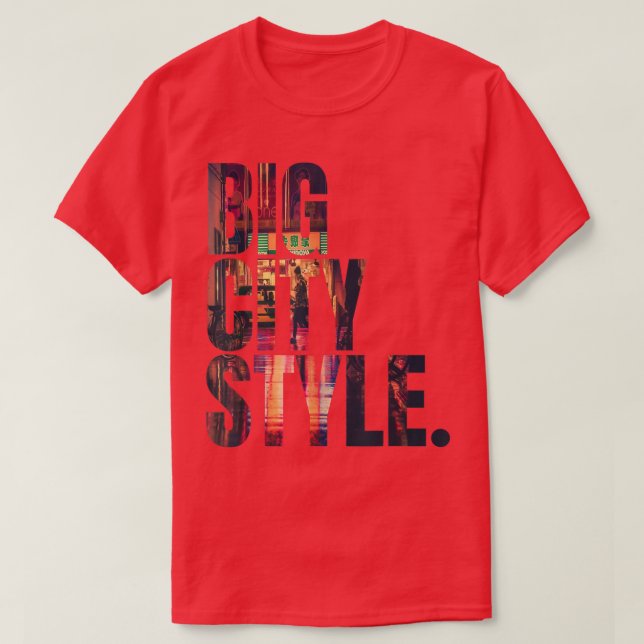 Camiseta Big City Japão (Frente do Design)