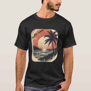 Camiseta Big City Summer Sunshine Beach Tropical Retro Vibe