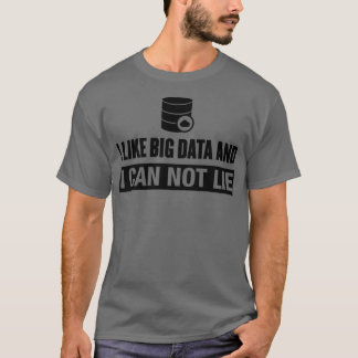 Camiseta Big Data Lie Funny Data