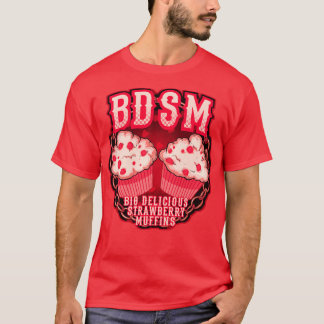 Camiseta Big Delicioso Morango Muffins