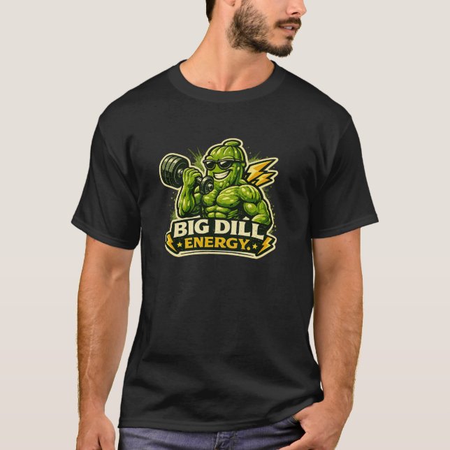 Camiseta Big Dill Energy - Apaixonados por Comida (Frente)