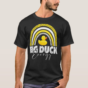 Camiseta Big Duck Energy Rainbow Yellow Rubber Duck