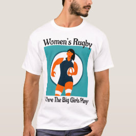 Camiseta Big Girls Rugby - Unisex Rugby T-Shirt