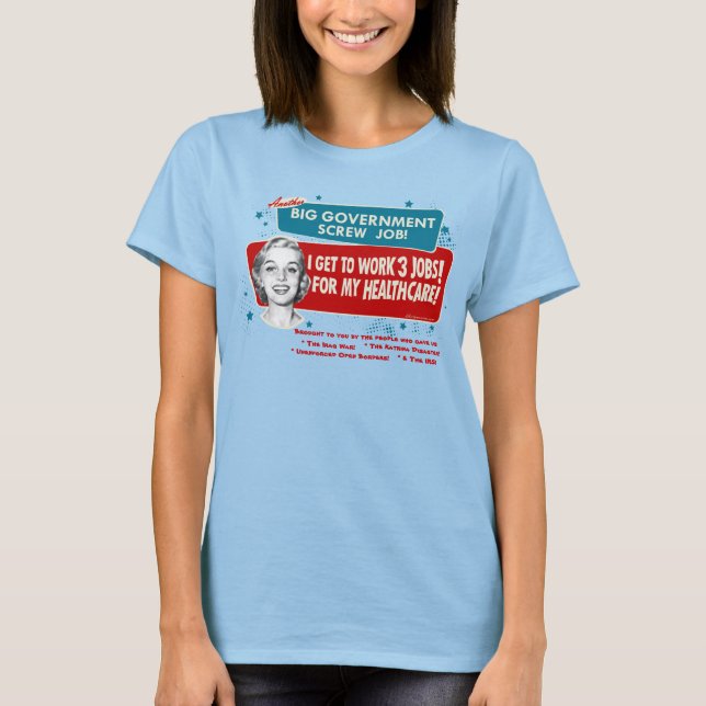 Camiseta Big Government Healthcare T-Shirt (Frente)
