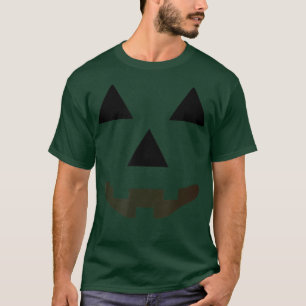 Camiseta Big Halloween Pumpkin Jack O'Lantern Face Hallowee