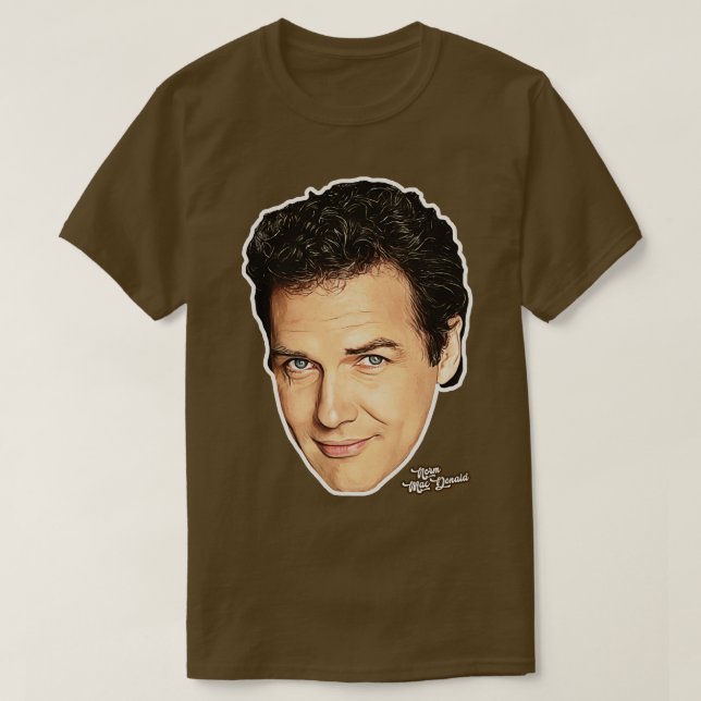 Camiseta Big Head Norm (Frente do Design)