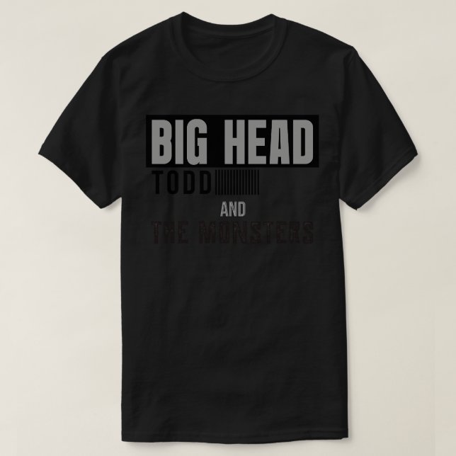 Camiseta Big Head Todd e Monstros (Frente do Design)