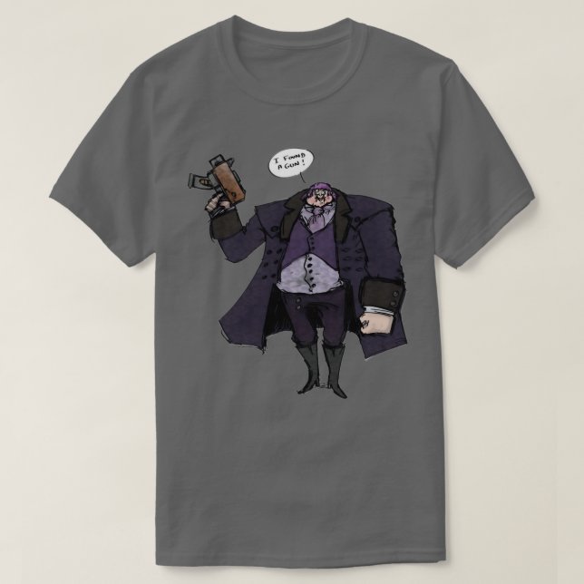 Camiseta Big Horner Tem Uma Arma (Frente do Design)