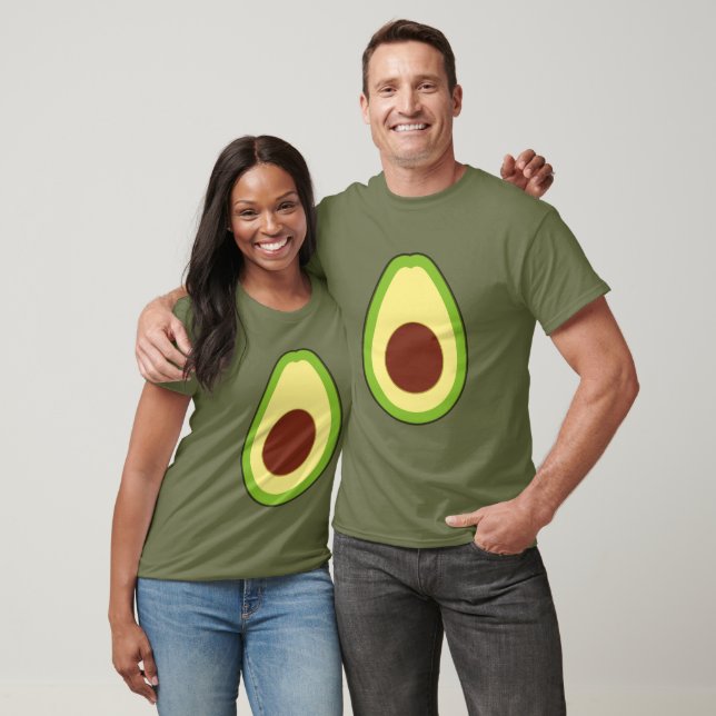 Camiseta Big Jumbo Avocado Costume Preguiçoso (Unissex)