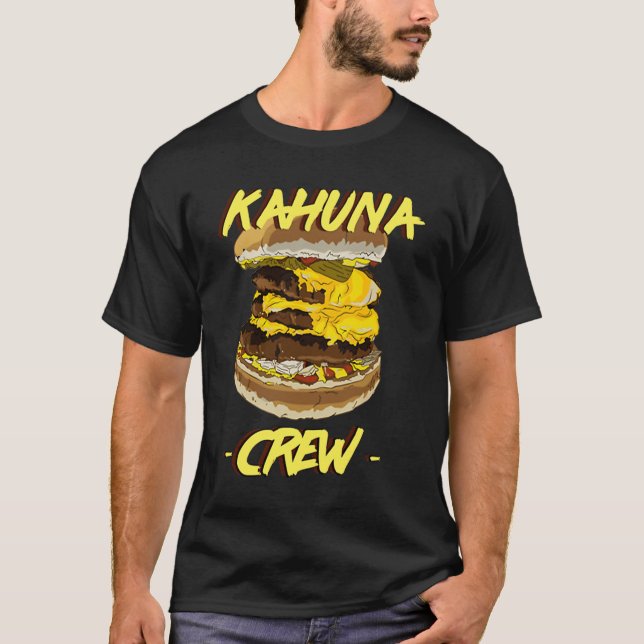 Camiseta Big Kahuna Burger Crew Chest Print  for Men & Wome (Frente)