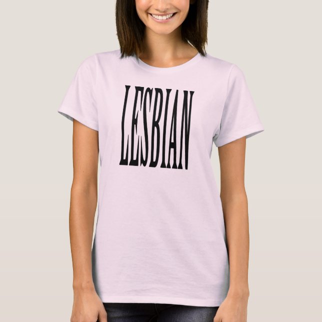 CAMISETA BIG LESBIAN (Frente)