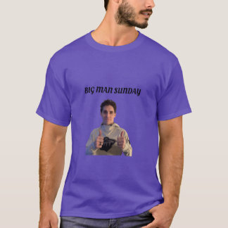 Camiseta Big Man Domingo