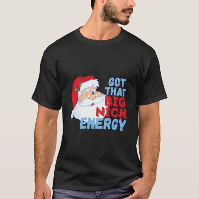 Camiseta Big Nick Energy Papai Noel (Frente)