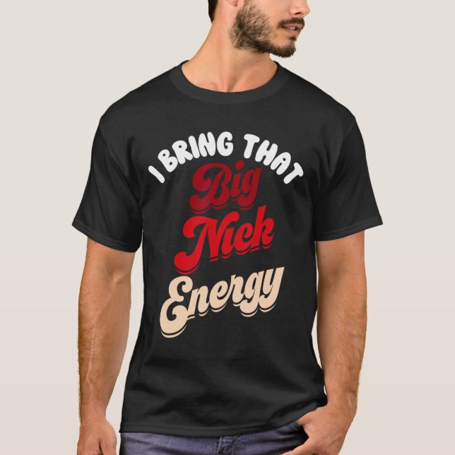 Camiseta Big Nick Energy Papais noeis Xmas Divertido Rua de (Frente)