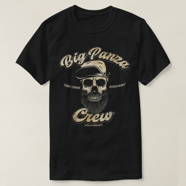 Camiseta Big Panza Crew Chingon (Frente do Design)