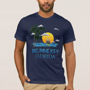 Camiseta Big Pine Key Florida Keys a Navegar