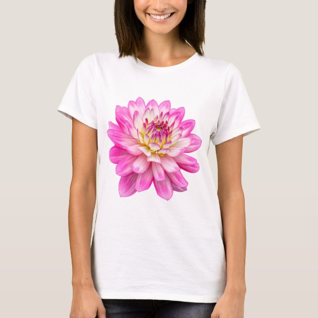 Camiseta Big Pink Dahlia (Frente)
