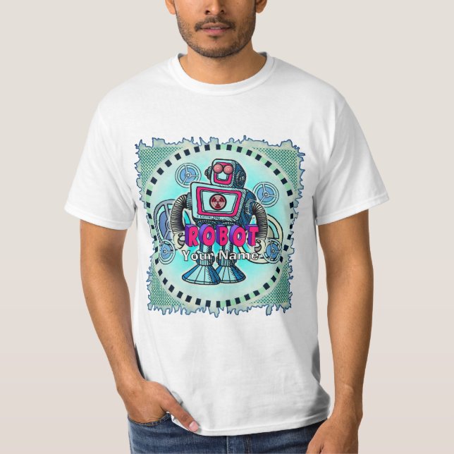 Camiseta Big Roboto  T-Shirt (Frente)