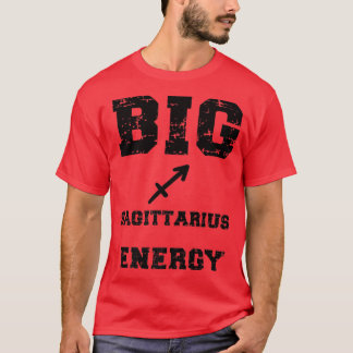 Camiseta Big Sagittarius Energy Novembro Aniversário