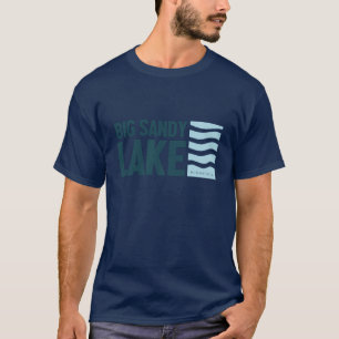 Camiseta Big Sandy Lake Minnesota Superdimensionado