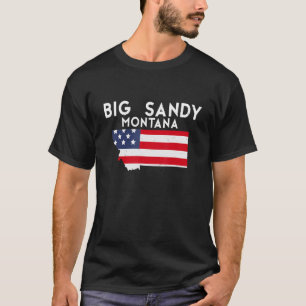 Camiseta Big Sandy Montana EUA Estado América Viagem Montan