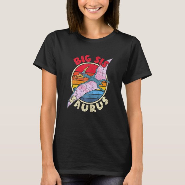 Camiseta Big Sis Surus I Pterodactylus I Matriz Familiar (Frente)