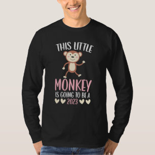 Camiseta Big Sister 23 Grávida 2023 Baby