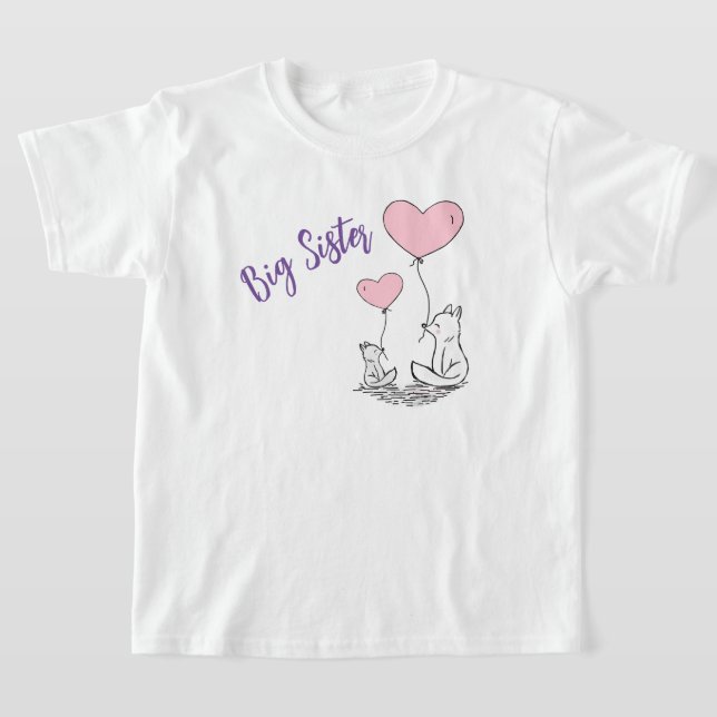 Camiseta Big Sister Gift (Postura )