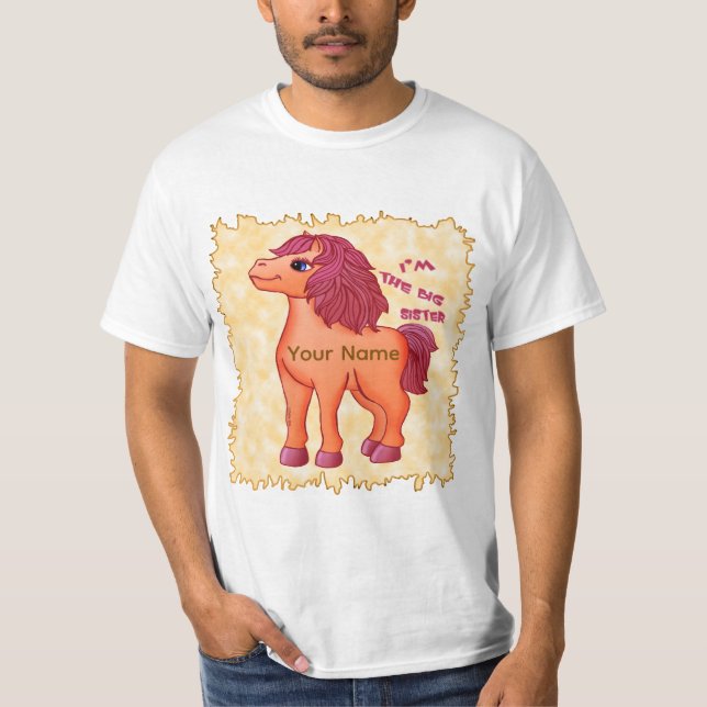 Camiseta Big Sister Pony T-Shirt (Frente)