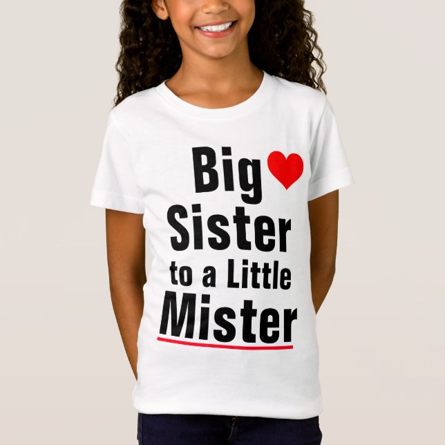 Camiseta Big Sister Tee (Frente)