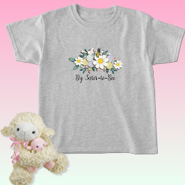 Camiseta Big Sister-to-Bee Baby Shower 