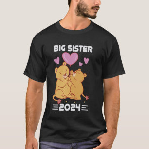 Camiseta Big Sisters 2024 Irmãos Irmã Irmã Lioness L