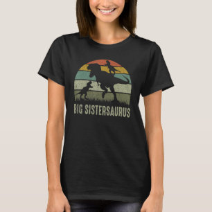 Camiseta Big Sistersaurus Dinossaur T Rex Big Sistersaurus 