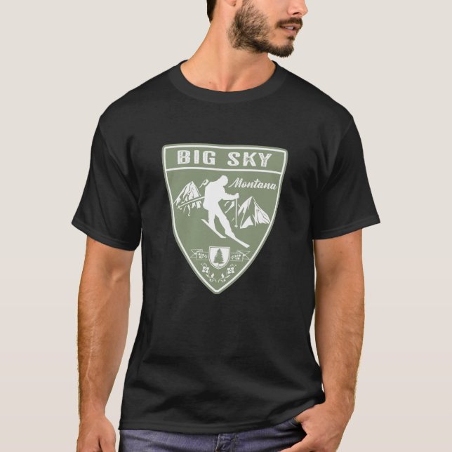 Camiseta Big Sky Montana (Frente)
