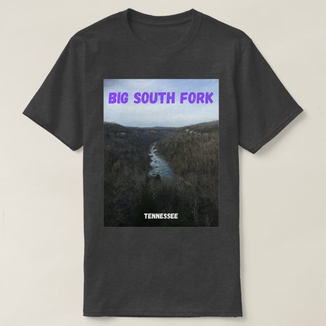 Camiseta Big South Fork Tennessee (Frente do Design)