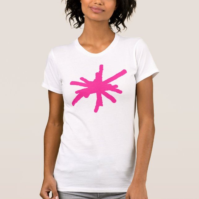 Camiseta Big Spark - Rosa Quente (Frente)