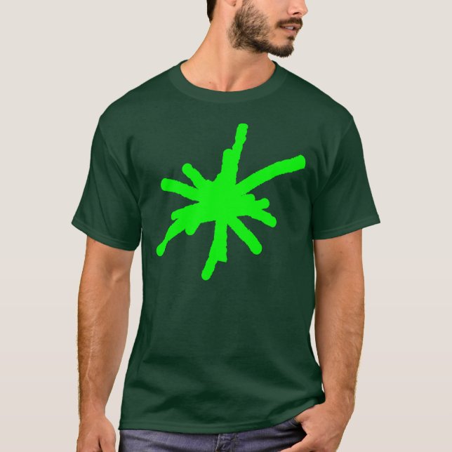 Camiseta Big Spark - Verde no escuro (Frente)