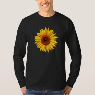 Camiseta Big Sunflower Sun Primavera Happy