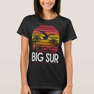 Camiseta Big Sur California CA Beach Vintage 70s 90s Retro