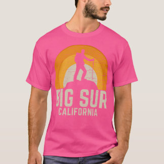 Camiseta Big Sur California - Vintage Big Sur Caminhando