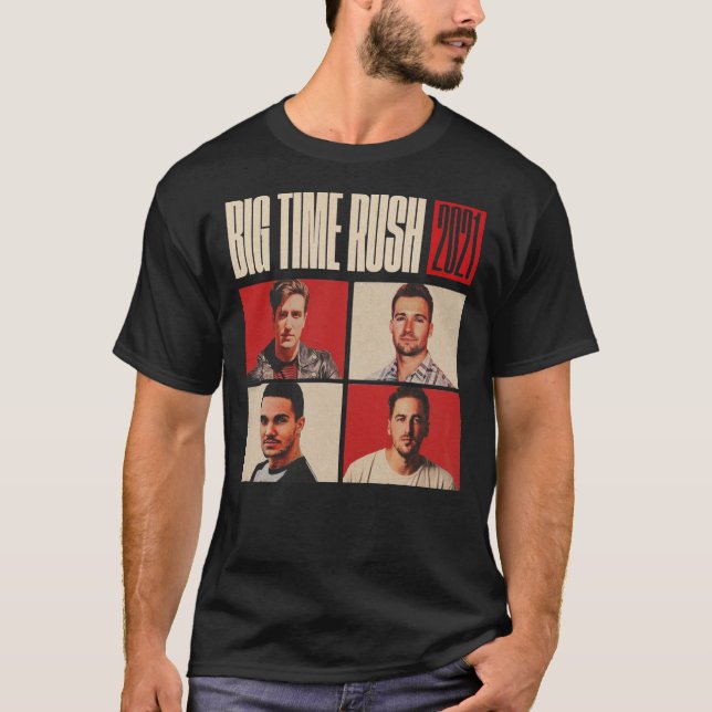 Camiseta Big time Rush BTR Classic T-Shirt (Frente)
