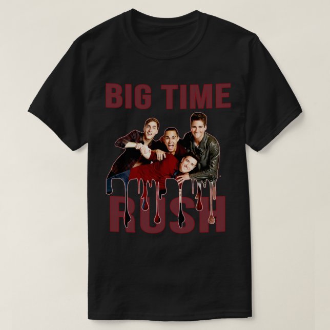Camiseta Big Time Rush salvou 2021 membro (Frente do Design)
