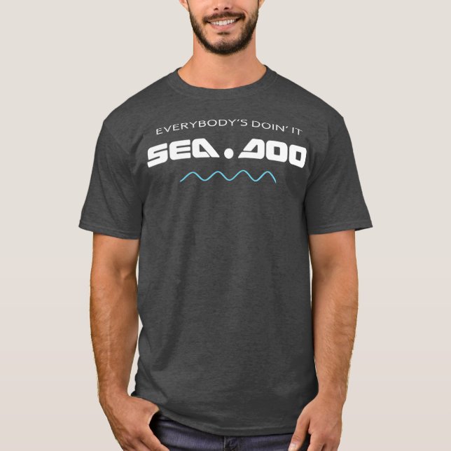 Camiseta Big Wave  Everybodys Doin it Seadoo (Frente)