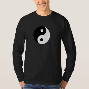 Camiseta Big Yin Yang Black White Figurume Legal Figurino B
