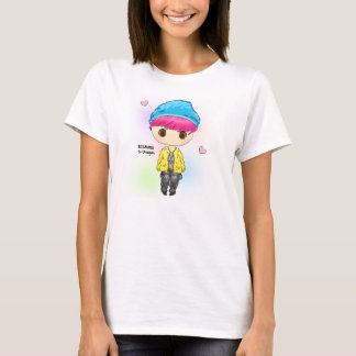 CAMISETA [BIGBANG] O T-SHIRT DAS MULHERES DE G-DRAGON CHIBI