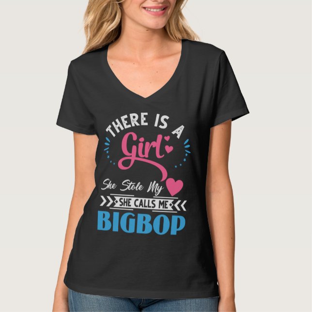 Camiseta Bigbop Father s Day  She Stole My Heart (Frente)